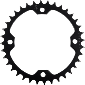 JT SPROCKETS Acél hátsó lánckerék, fekete, 1, nordicamoto.ro