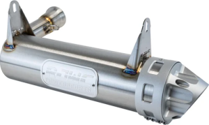 Mud Editon Slip-on Muffler Silver, 1, nordicamoto.ro