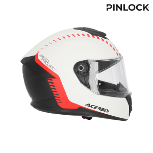 Acerbis Krapon 22-06 teljes arcú sisak, fehér/fekete, XS, 5, nordicamoto.ro