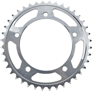 JT SPROCKETS Acél hátsó lánckerék, természetes színű , nordicamoto.ro
