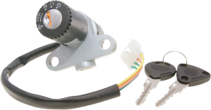 Ignition Switch Black, Silver, 2, nordicamoto.ro
