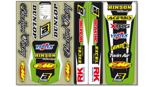 Decal Logo Kit Green