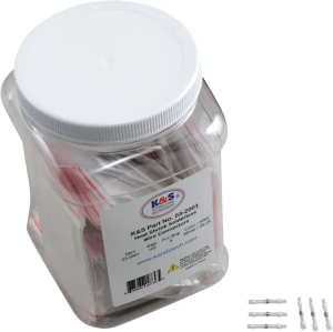 Heat-shrink Solderless Wire Connector Kit/refill White