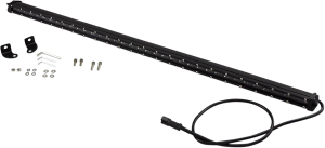 Single-row Led Light Bar Black
