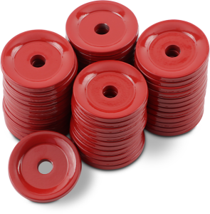 Grand Digger® Support Plates Powder Coated, Red