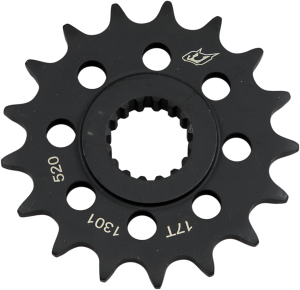 Lightweight Steel Sprocket Black