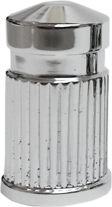 Round Valve Stem Cap Chrome