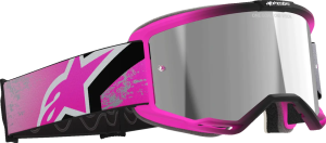 Ochelari Alpinestars Vision 8 Lahnd Gray/Pink/Silver ONE SIZE, 1, nordicamoto.ro