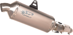 Dakar Exhaust System Titanium Look, 1, nordicamoto.ro