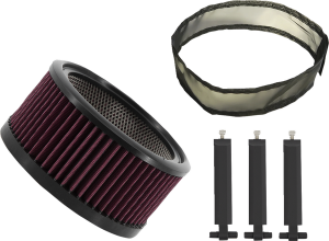 Big Power Filter Kit Black, 2, nordicamoto.ro