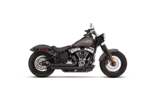 Exhaust System 2 Into 1 Softail 18+ Black, 2, nordicamoto.ro