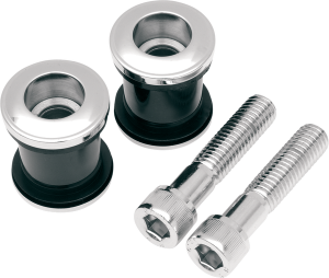 Flush Handlebar Riser Bushing Kit Silver