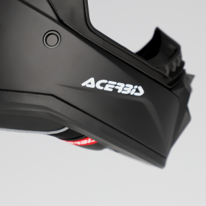 Acerbis Attack teljes arcú sisak, matt fekete, XXL, 3, nordicamoto.ro