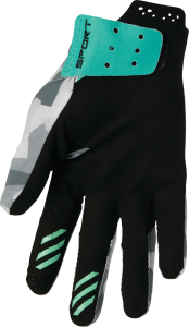 Thor Sportmode Shadow szürke/fekete női kesztyű, L-es méret, 4, nordicamoto.ro