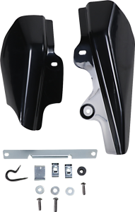Frame Mounted Heat Deflectors Black, 2, nordicamoto.ro