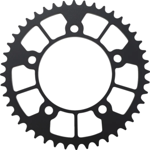 Steel Rear Sprocket Black, Zinc Plated
