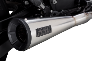 2-into-1 Upsweep Exhaust System Brushed, 4, nordicamoto.ro