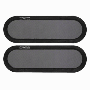 Frogzskin téglalap 41,3x127 külső átmérő – 28,5x114 mm belső átmérő (2 darabos készlet), nordicamoto.ro