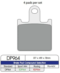 Szabványos szinterezett fém fékbetétek, 1, nordicamoto.ro