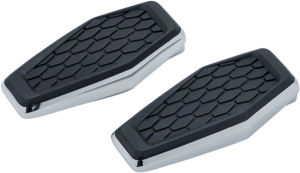 Hex Foot Pegs Black, Chrome, 2, nordicamoto.ro