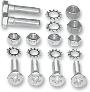 Rear Fender Mounting Hardware Kit Silver, 1, nordicamoto.ro