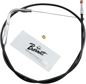 Black Vinyl Throttle/idle Cable Black +76 mm (3''), 1, nordicamoto.ro
