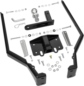 Vertical Receiver Hitch Black