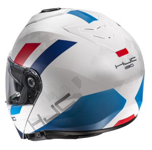 Casca HJC i90 Syrex Alb Rosu S, 2, nordicamoto.ro