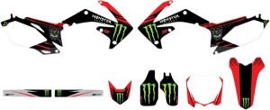 Complete Graphics Kit Black, Red 