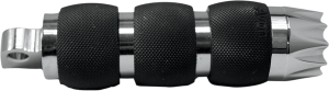 Male-mount Footpegs Black, Silver