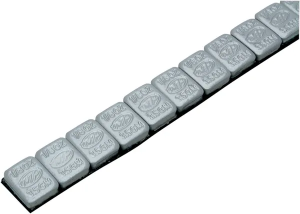 Keréknehezékek, porfestett, ezüst színű, nordicamoto.ro