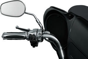 Mirror Stem Extenders Chrome, 3, nordicamoto.ro