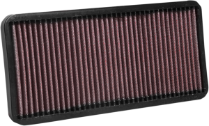 High-flow Air Filter Black, Red, 1, nordicamoto.ro
