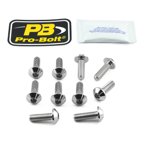 Brake Rotor Mounting Bolt Kit Silver