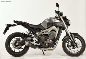 Force Full Exhaust Systems Silver, Black, 2, nordicamoto.ro