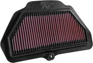 High-flow Air Filter Black, Red, 1, nordicamoto.ro