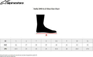 Alpinestars Stella SMX-6 V3 női porvédő, fekete, 39-es méret, 2, nordicamoto.ro