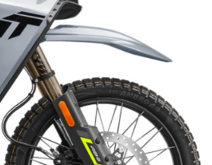 Magas első sárvédő készlet CFMOTO 450MT modellekhez, 2024–2025 – Tundra Grey, 1, nordicamoto.ro