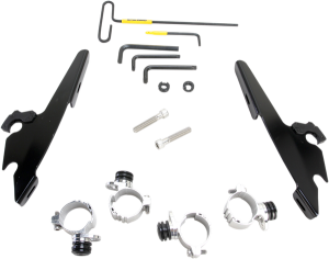 Batwing Fairing Trigger-lock Mounting Kit Black