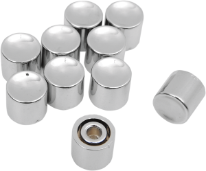 Handlebar Switch Button Caps Silver, 1, nordicamoto.ro