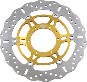 Pro-lite Xc Contour Brake Rotor Aluminum, Gold, Silver, 1, nordicamoto.ro
