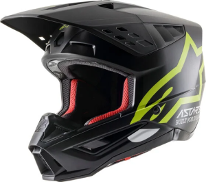 Supertech M5 Comps Mx Helmet Yellow, Black  M, 2, nordicamoto.ro
