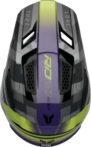 Casca Thor Fleet Camber Fekete/Mozgó/Fluo sárga XL, 2, nordicamoto.ro