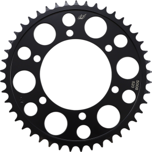 Lightweight Steel Sprocket Black, Zinc, 1, nordicamoto.ro