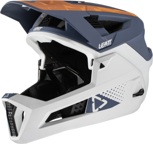Casca MTB Leatt Enduro 4.0 White/Navy/Rust, 5, nordicamoto.ro