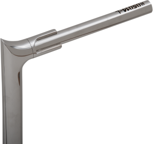 1-1/2(r) Ez Install Pointed Top Handlebar Silver, 3, nordicamoto.ro
