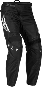 Pantaloni MX Fly F-16 Negru/Alb