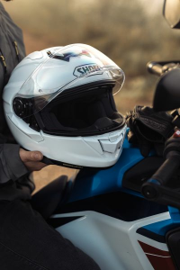 SHOEI GT-AIR3 teljes arcú sisak, Bianco, M, 4, nordicamoto.ro