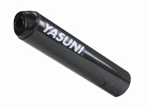 Muffler 2 Stroke Max Carbon Black, Carbon Fiber