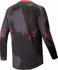 Tricou Alpinestars Racer Hollow Camo/Gray/Orange XL, 2, nordicamoto.ro